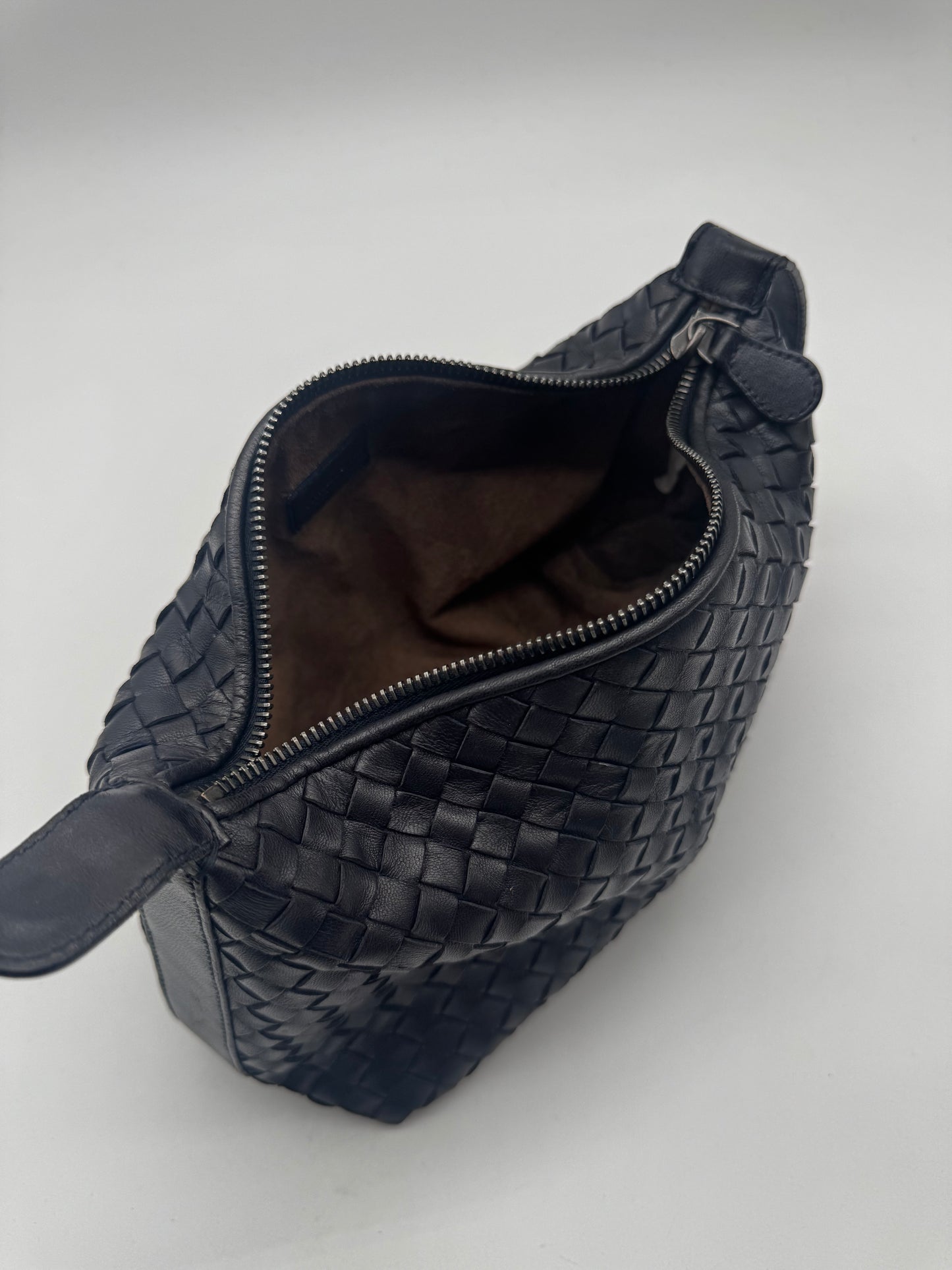 RARE VINTAGE BOTTEGA VENETA POUCH BLACK
