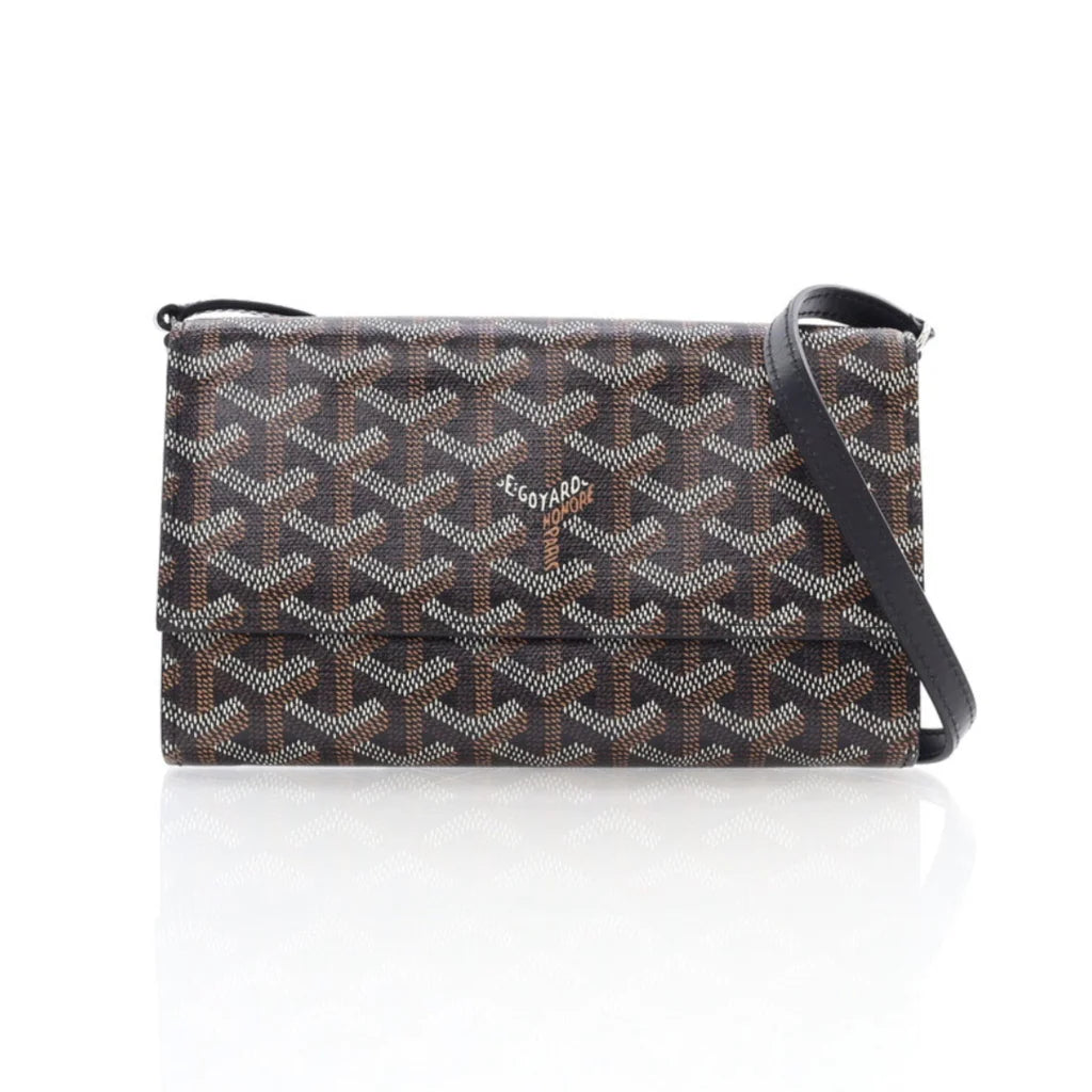 Goyard Goyardine Varenne Continental Crossbody Bag