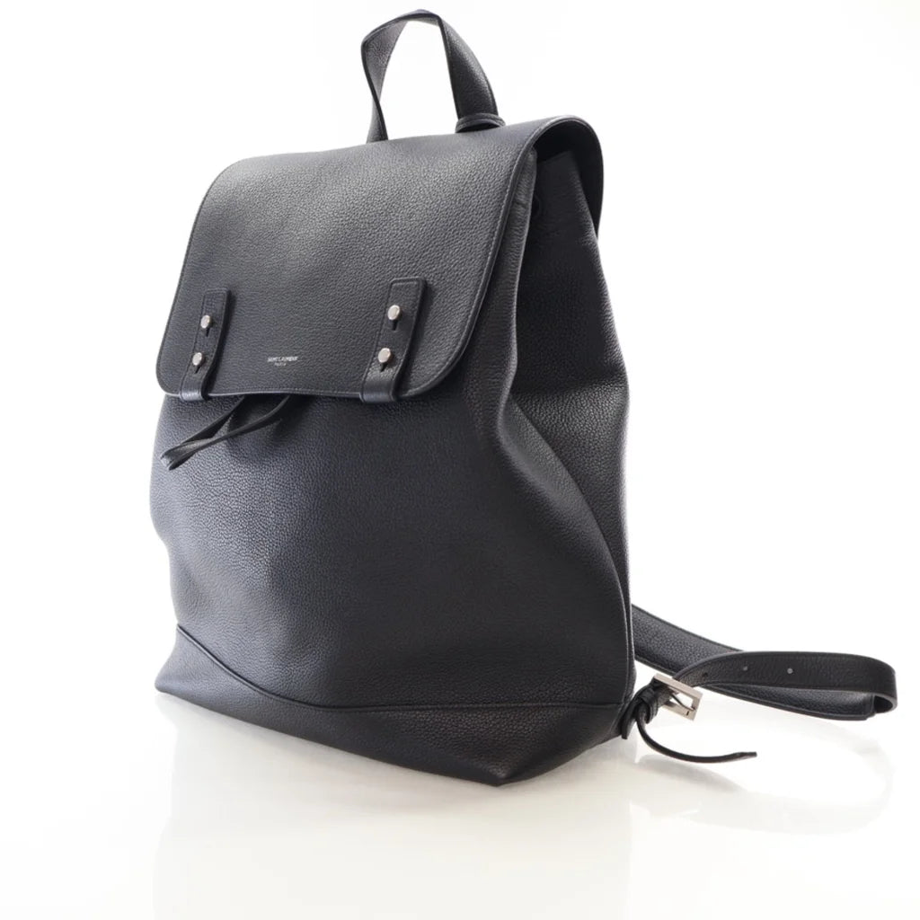 Saint Laurent Leather Large Calfskin Sac De Jour Souple Backpack