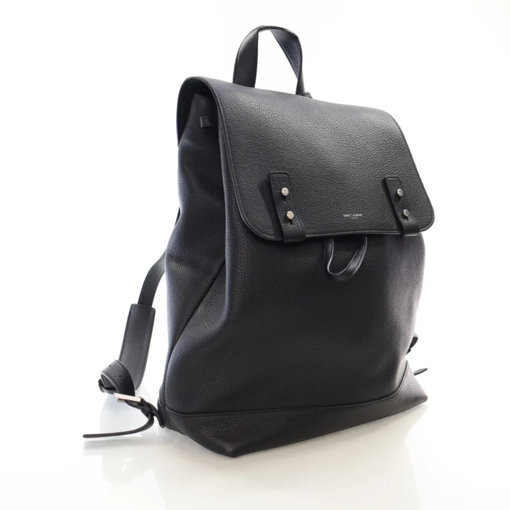 Saint Laurent Leather Large Calfskin Sac De Jour Souple Backpack