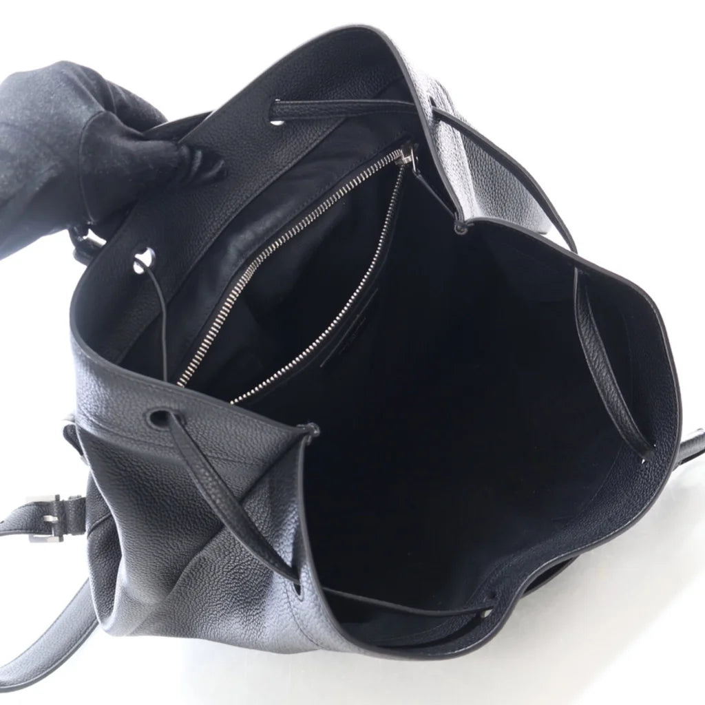 Saint Laurent Leather Large Calfskin Sac De Jour Souple Backpack