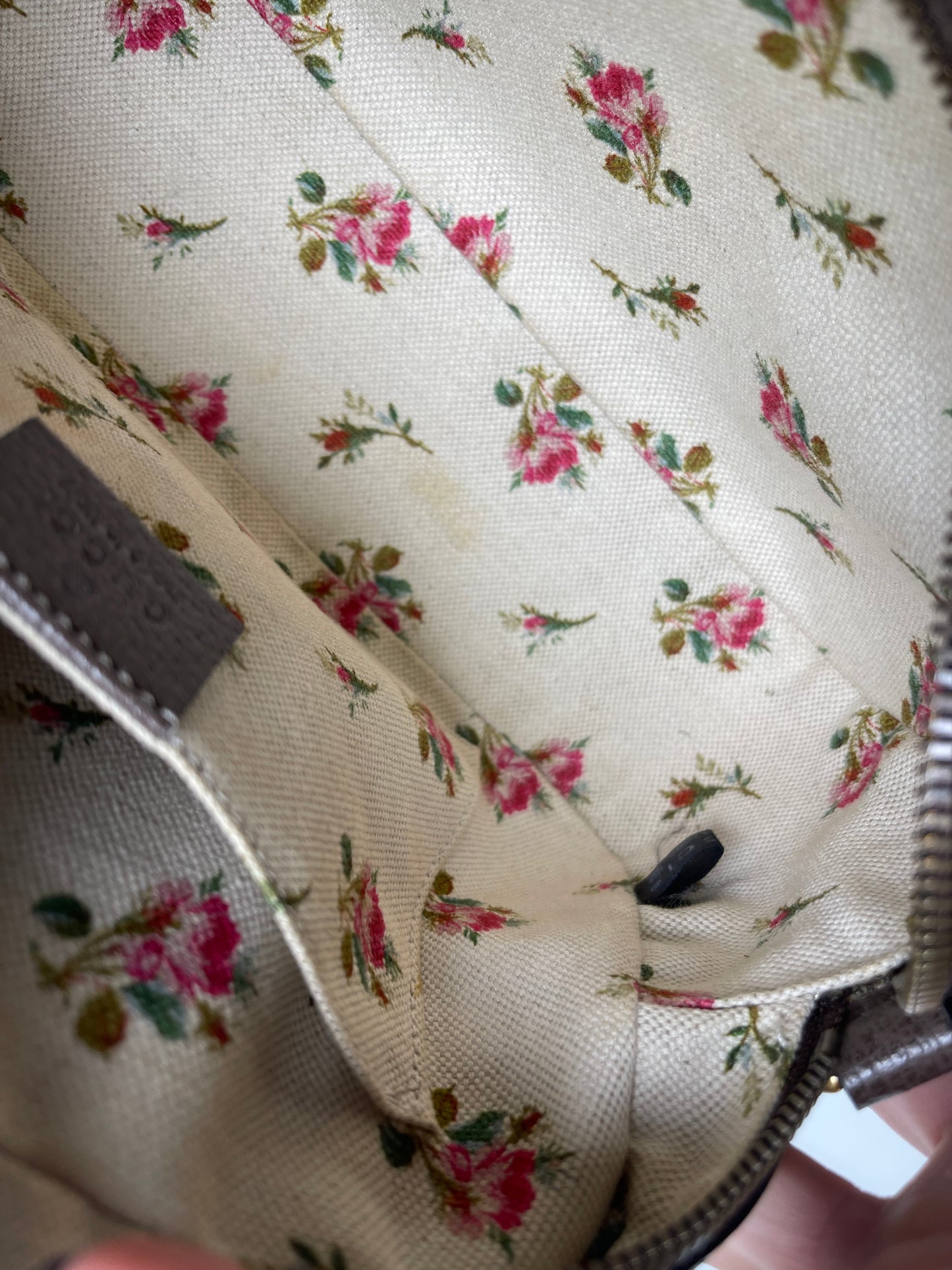 GUCC CANVAS CROSSBODY