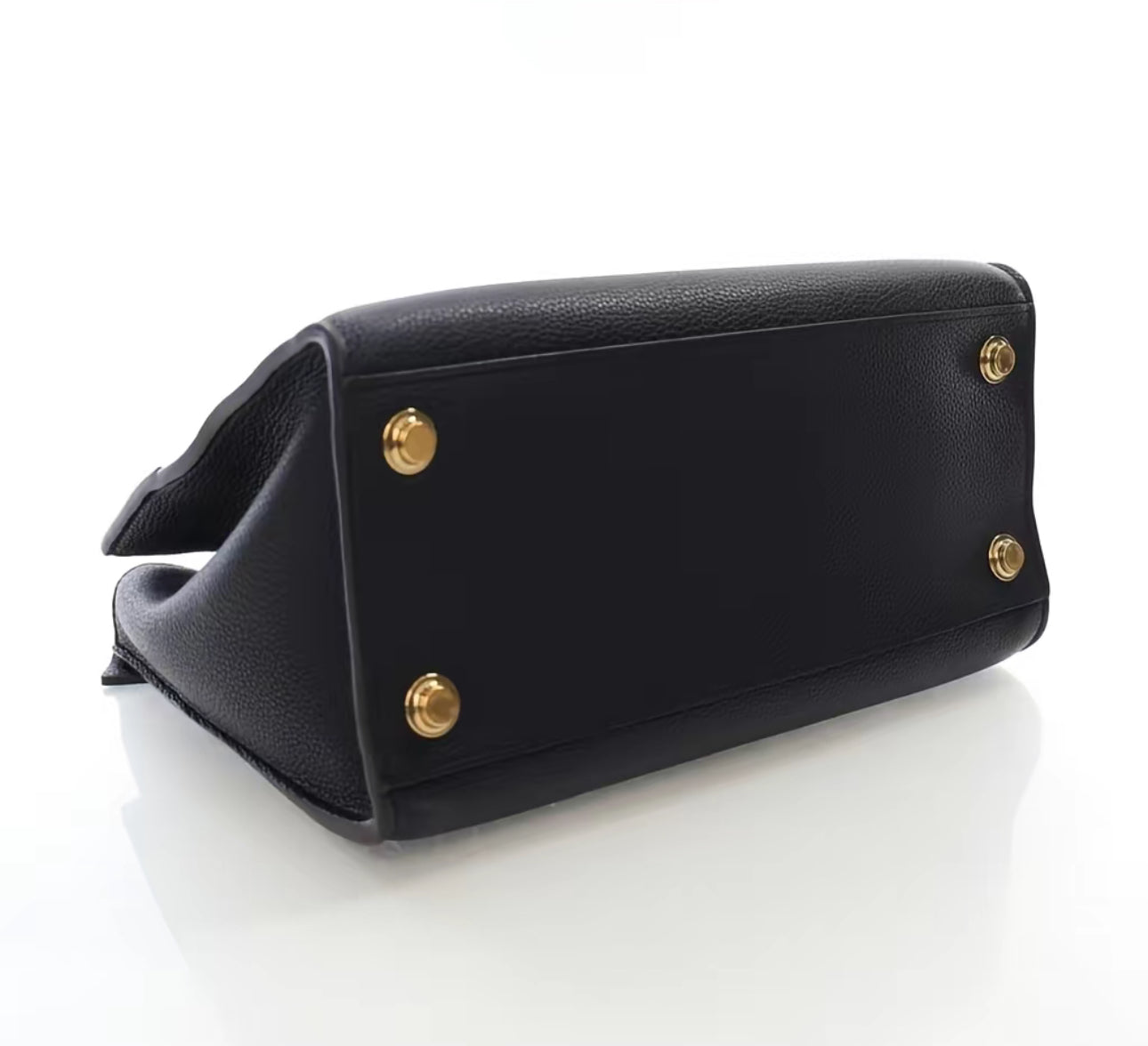 LOUIS VUITTON BLACK STEAMER BAG