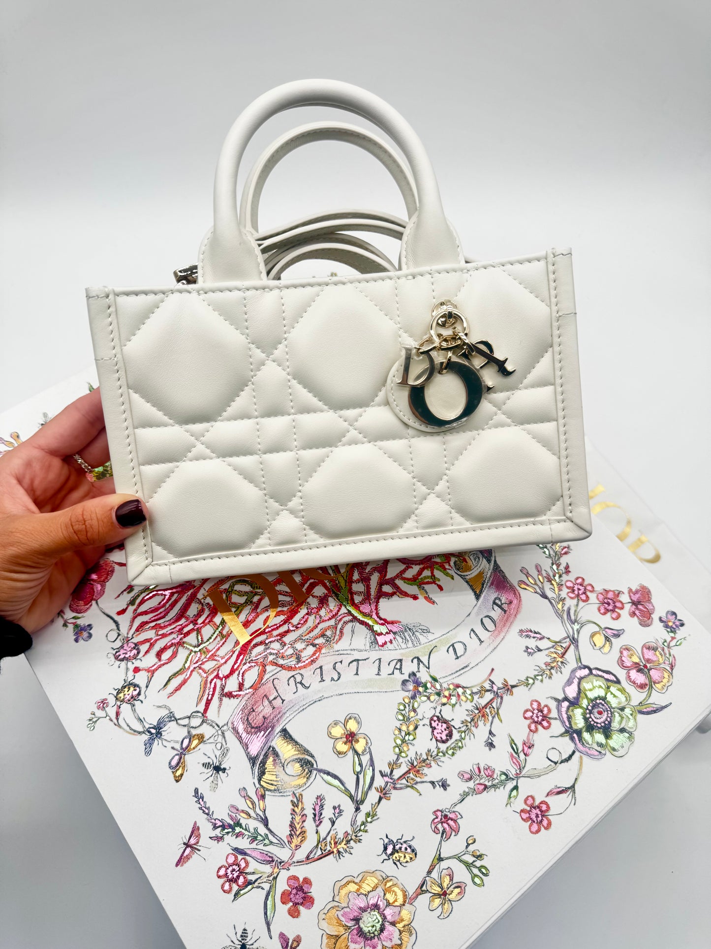 MINI DIOR LAMSKIN TOTE (NEW) More photos coming!
