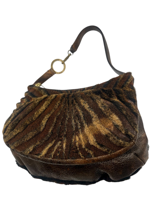 ROBERTO CAVALLI PONY HAIR SHOULDER BAG (Vintage)