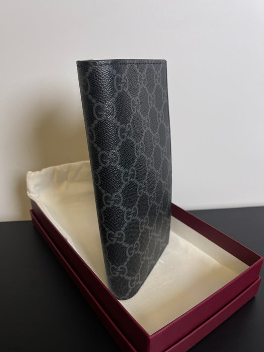 MENS GUCCI BIFOLD GREY & BLACK