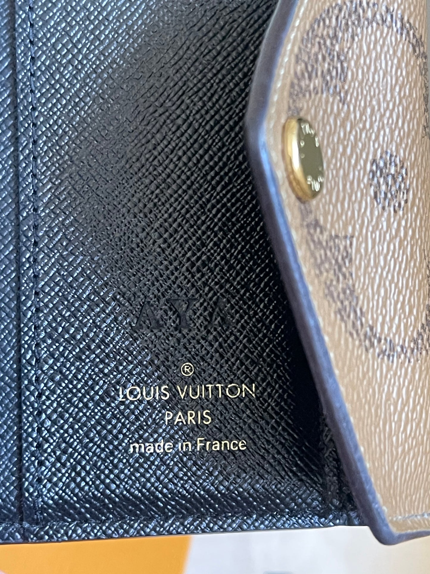 LOUIS VUITTON REVERSE MONOGRAM CARD HOLDER