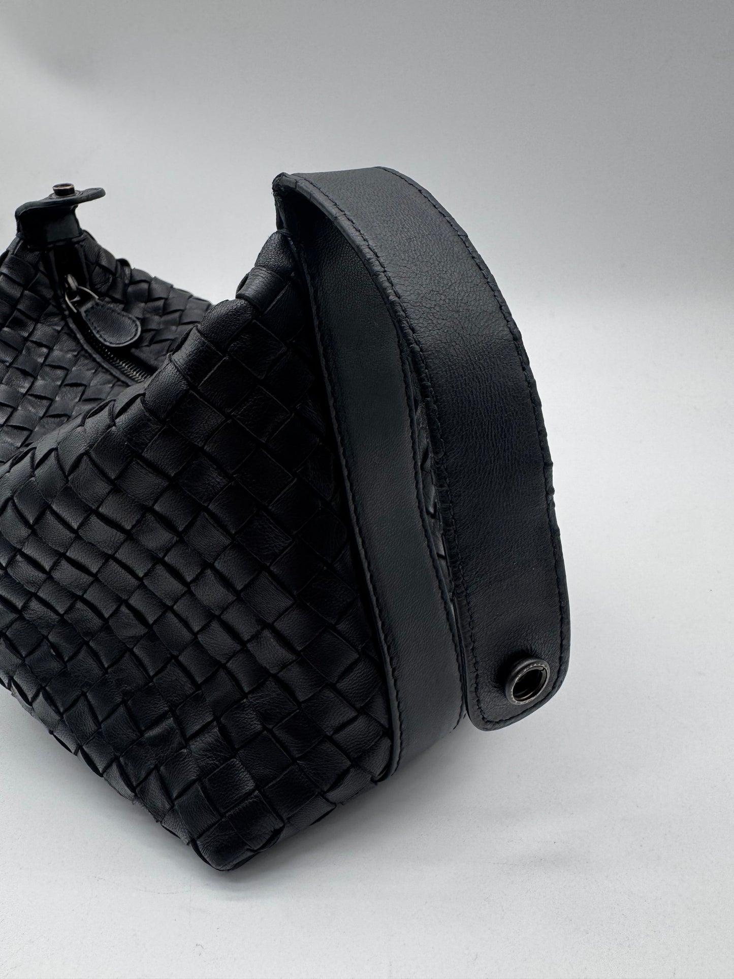 RARE VINTAGE BOTTEGA VENETA POUCH BLACK