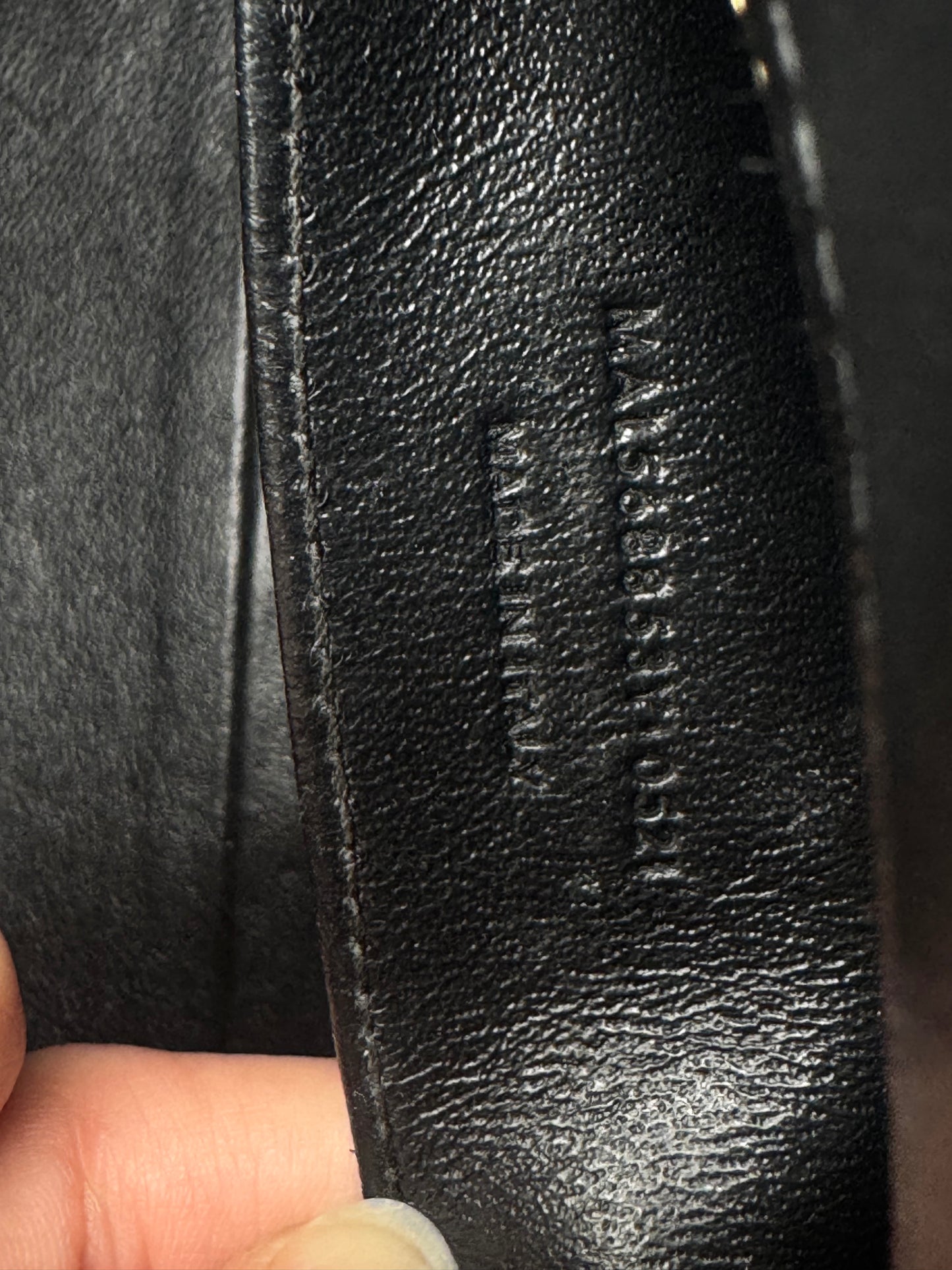 BLACK YSL SATCHEL BAG WITH CROSSBODY STRAP