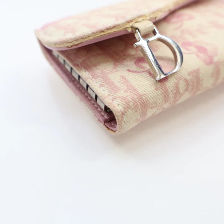 CHRISTIAN DIOR PINK KEY HOLDER