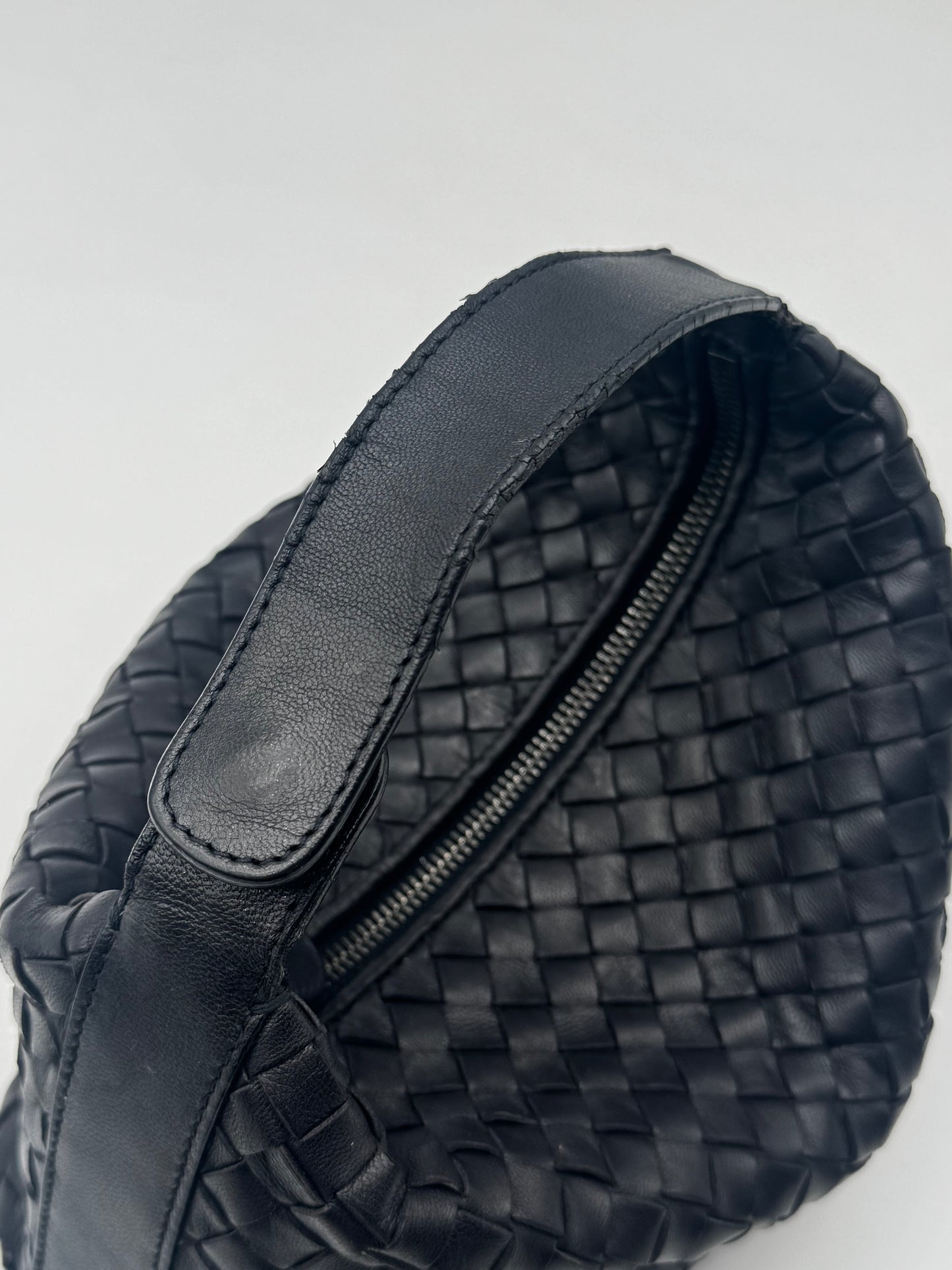 RARE VINTAGE BOTTEGA VENETA POUCH BLACK