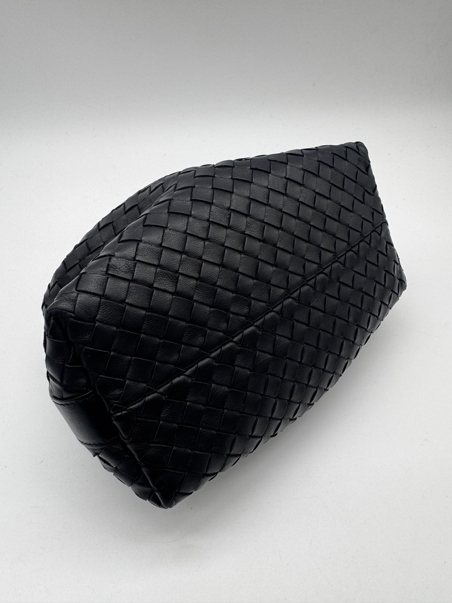 RARE VINTAGE BOTTEGA VENETA POUCH BLACK