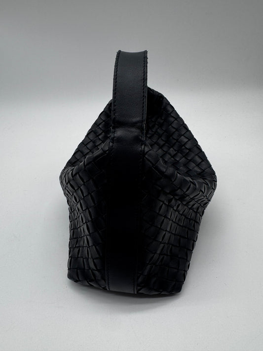 RARE VINTAGE BOTTEGA VENETA POUCH BLACK