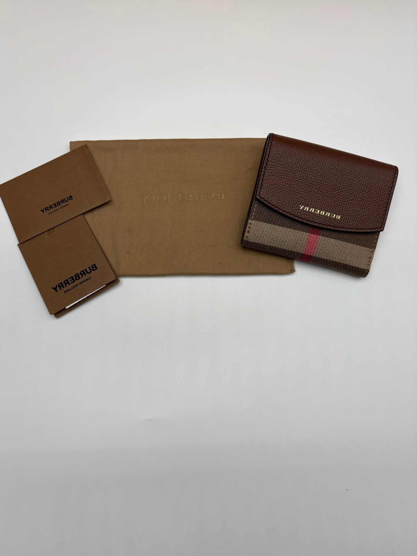 Burberry Short Compact Wallet