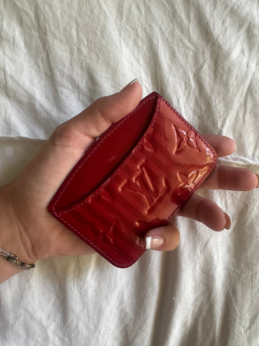 LOUIS VUITTON VERNIS CARD HOLDER