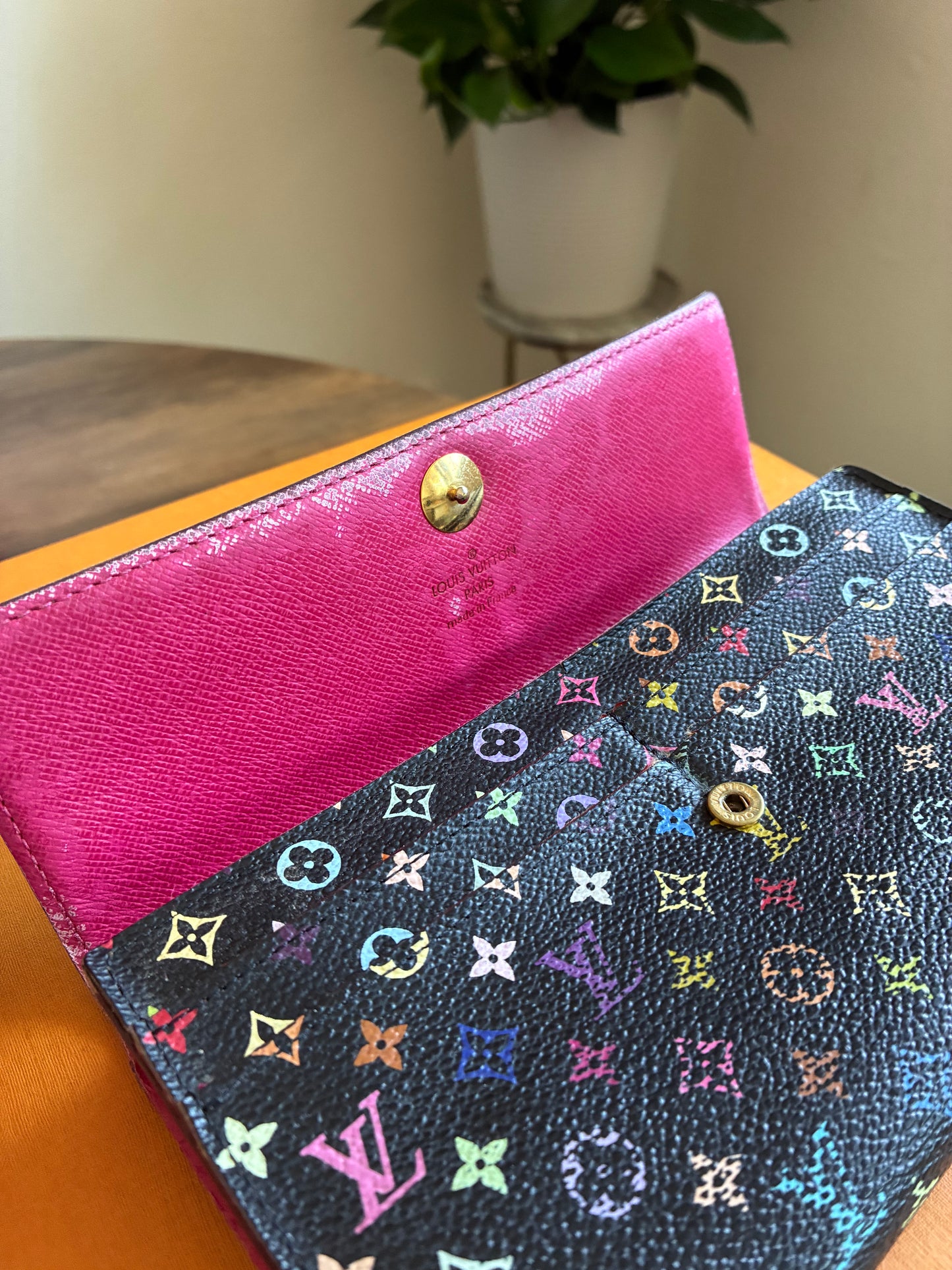 LOUIS VUITTON MULTICOLOR LONG WALLET
