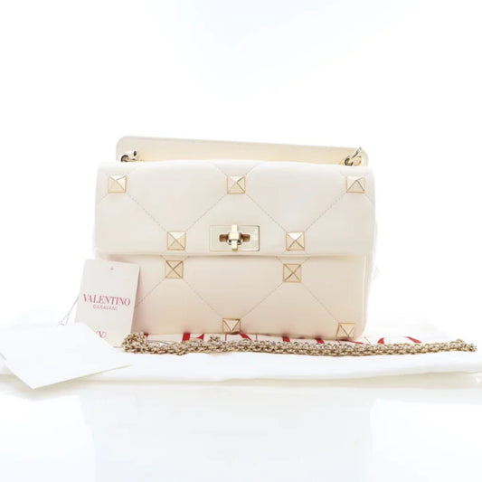 VALENTINO LARGE NAPPA ROMAN STUD BAG