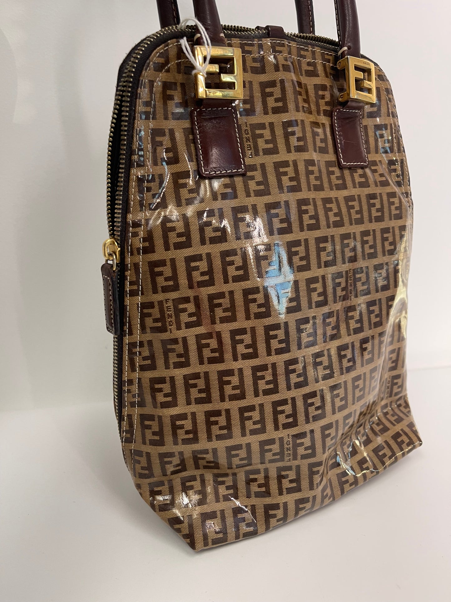 VINTAGE FENDI TOP HANDLE BAG
