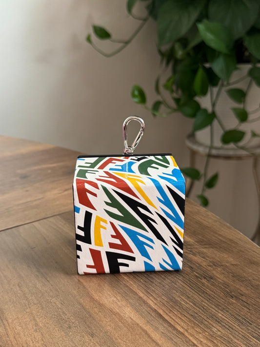 FENDI COLORFUL BOX CHARM