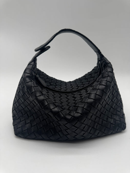 RARE VINTAGE BOTTEGA VENETA POUCH BLACK