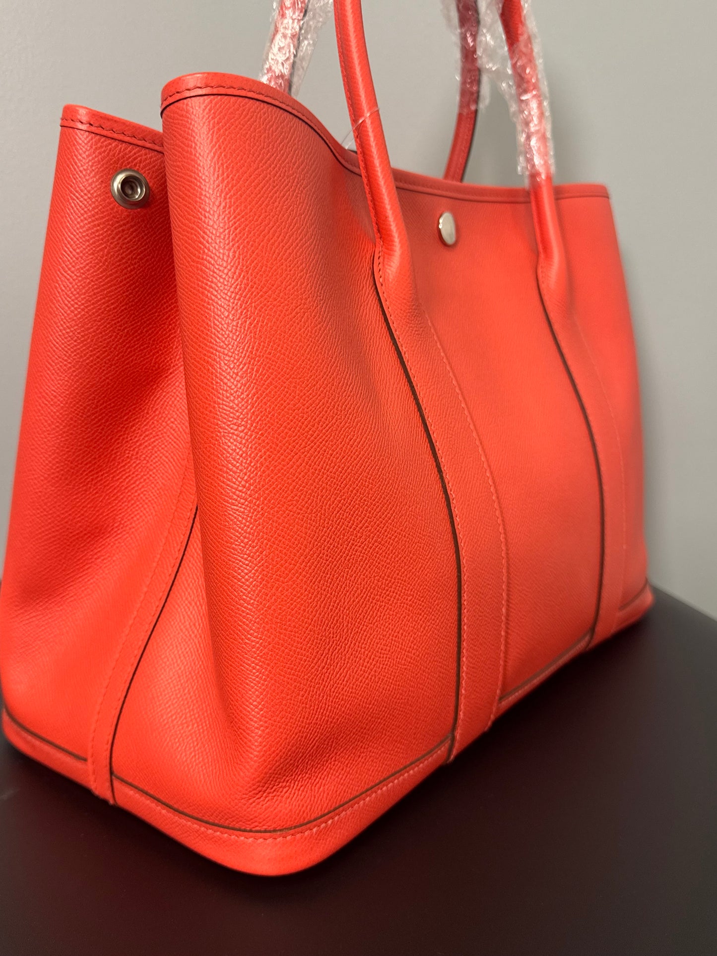 HERMES GARDEN PARTY LEATHER TOTE 30