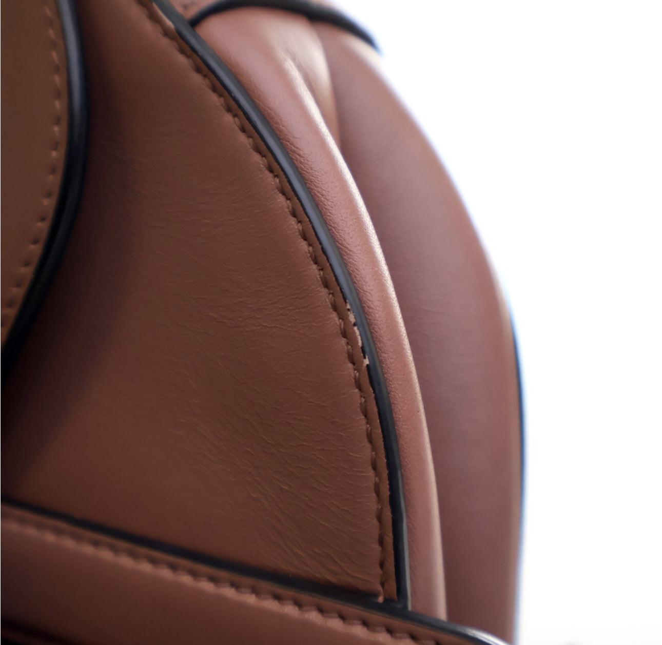 DIOR MINI CALFSKIN SADDLEBAG WITH STRAP
