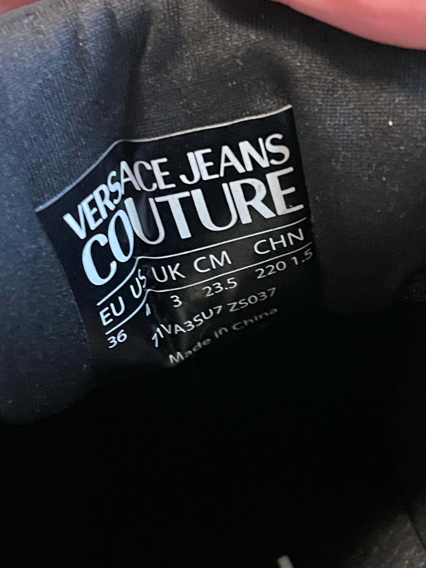 VERSACE WOMENS SNEAKERS SIZE 6