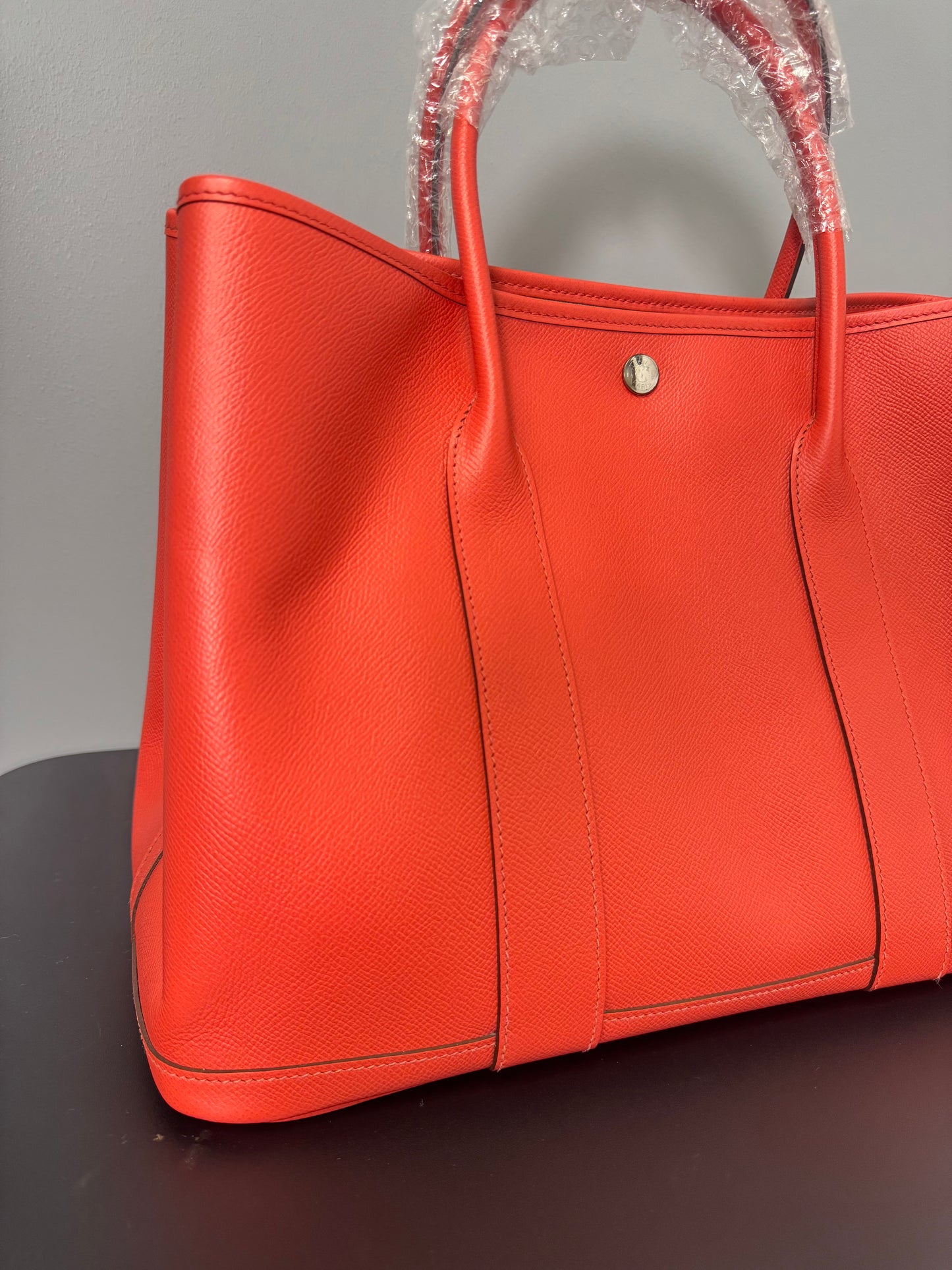 HERMES GARDEN PARTY LEATHER TOTE 30