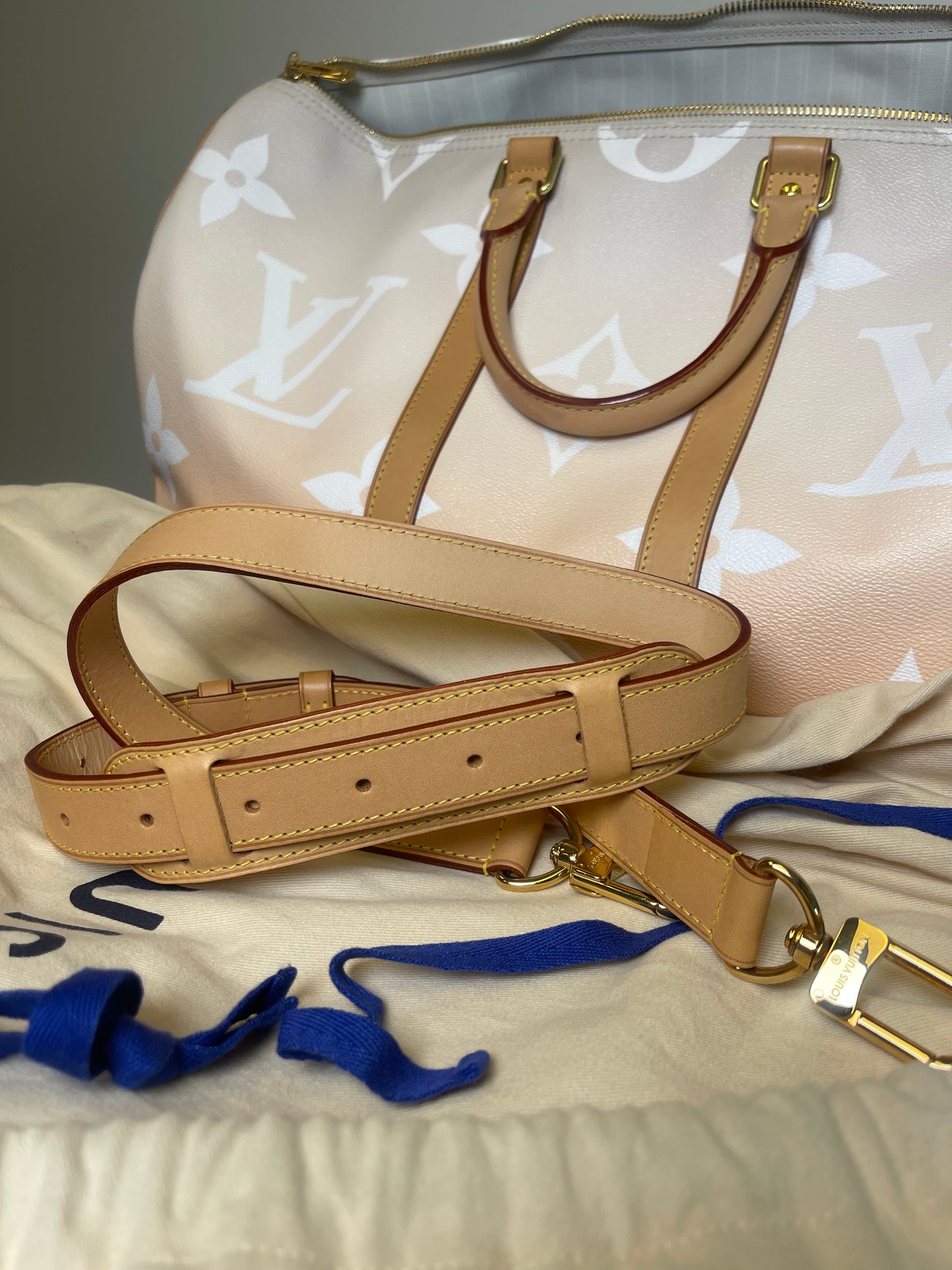 LOUIS VUITTON KEEPALL 45 BY THE POOL LIMITED EDITION