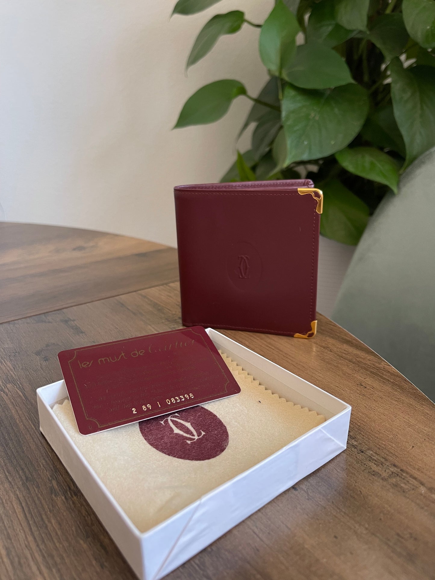 VINTAGE CARTIER WALLET