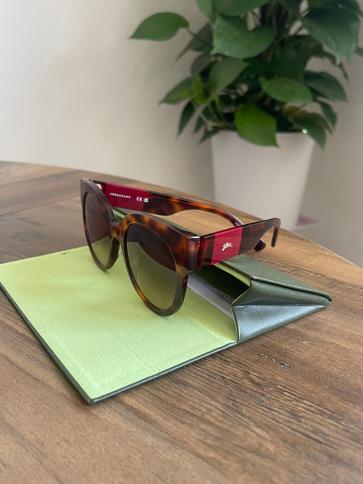 Longchamp sunglasses Sunglasses Dark Havana - Acetate | Longchamp US main image 2