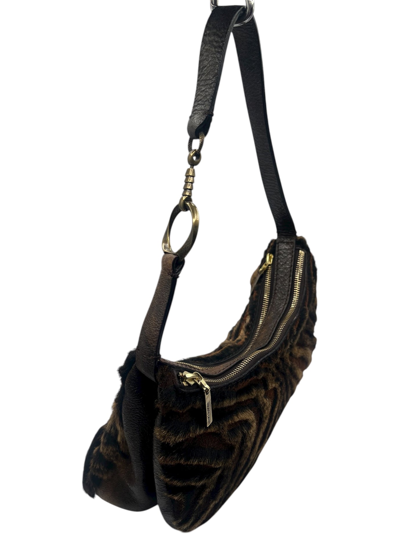 ROBERTO CAVALLI PONY HAIR SHOULDER BAG (Vintage)