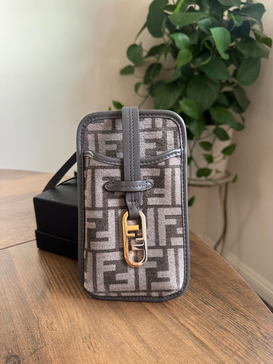 FENDI PHONE AND CARD HOLDER