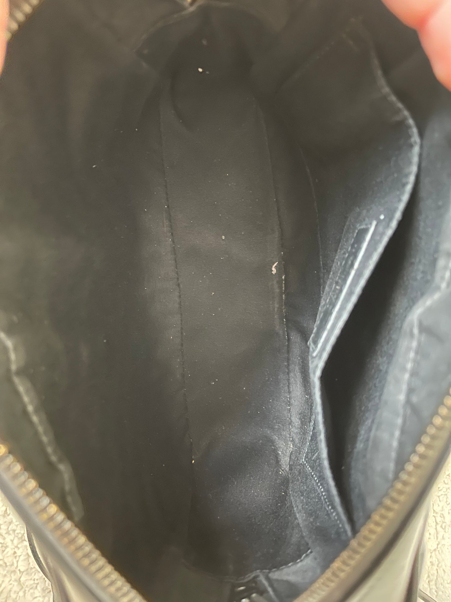YSL CAMERA BAG BLACK HARDWARE