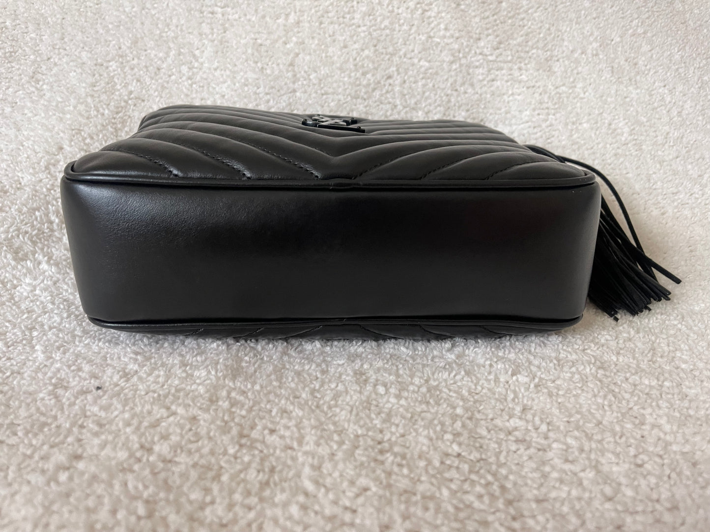 YSL CAMERA BAG BLACK HARDWARE