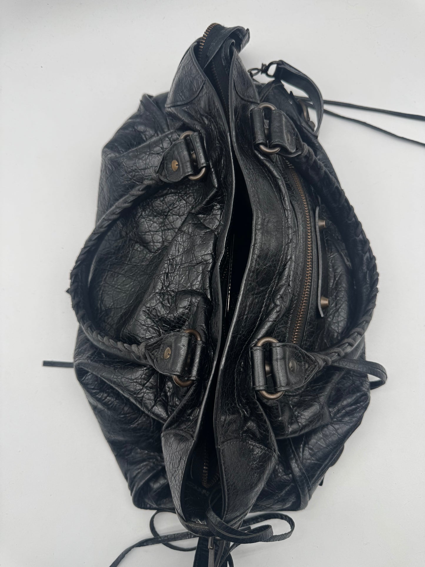BALENCIAGA CITY BAG BLACK MEDIUM