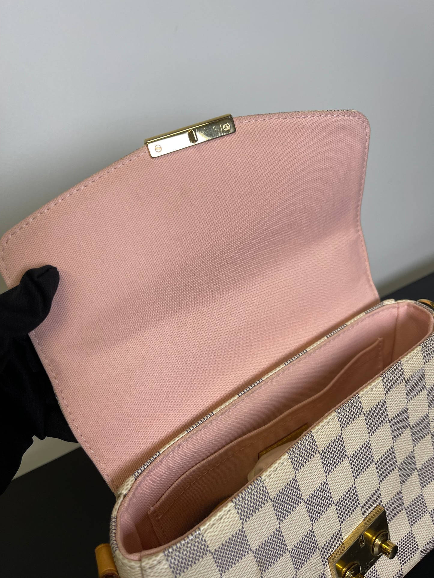 LOUIS VUITTON CROISETTE AZUR DAMIER (MORE PHOTOS COMING SOON!)