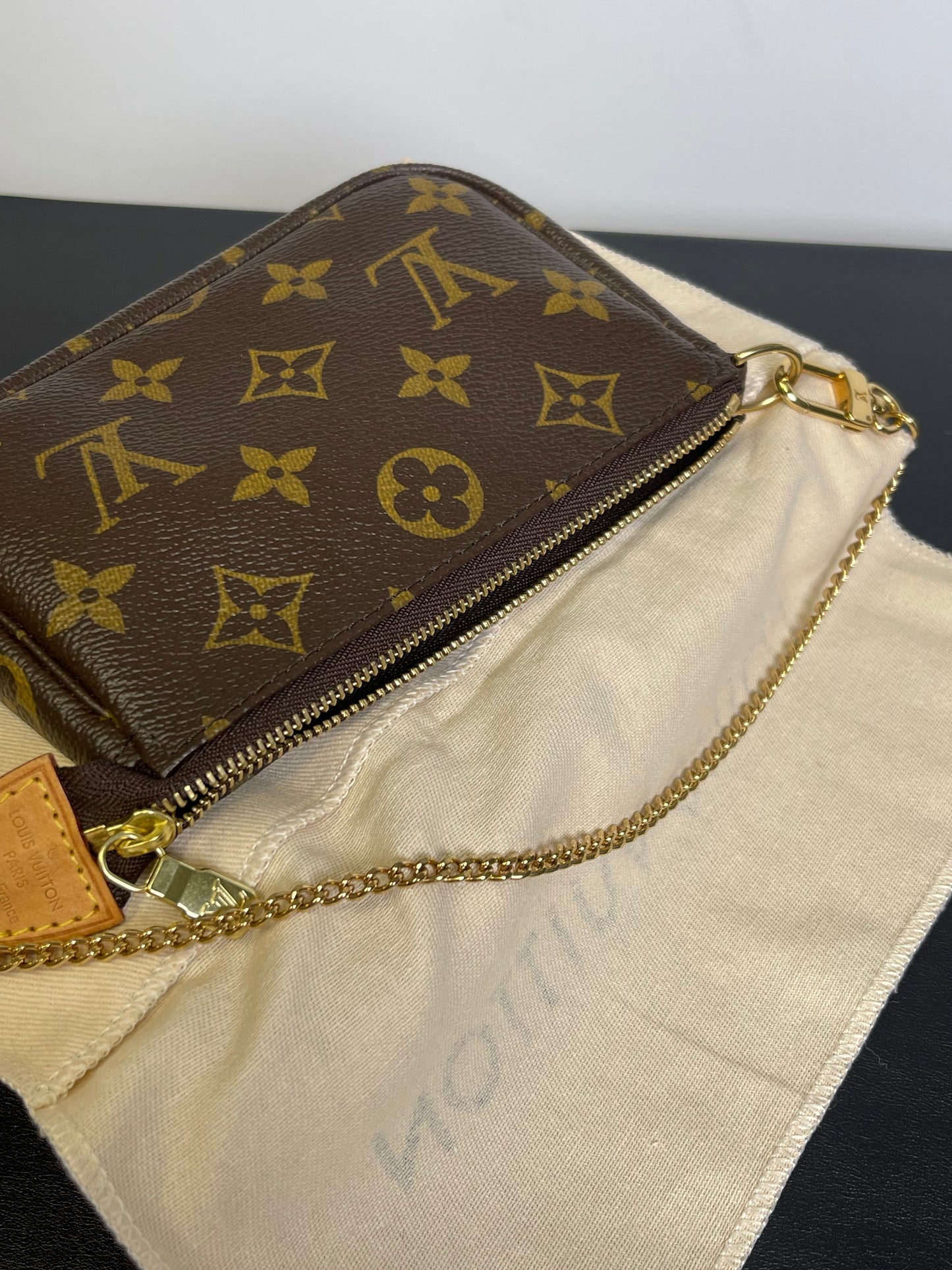 LOUIS VUITTON POCHETTE ACCESSORIES FULL SET