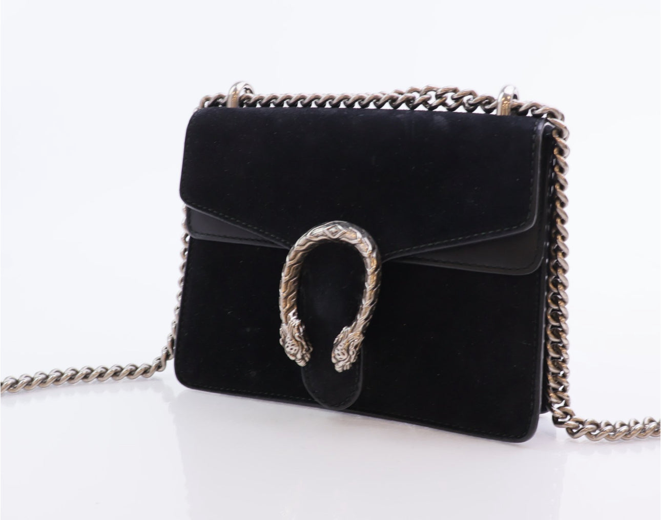 GUCCI MINI SUEDE DIONYSUS BAG