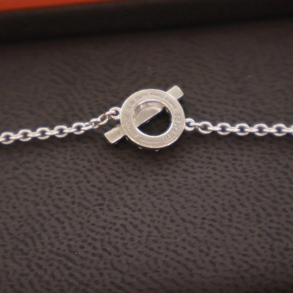 Hermes Diamond Finesse Chaine Bracelet