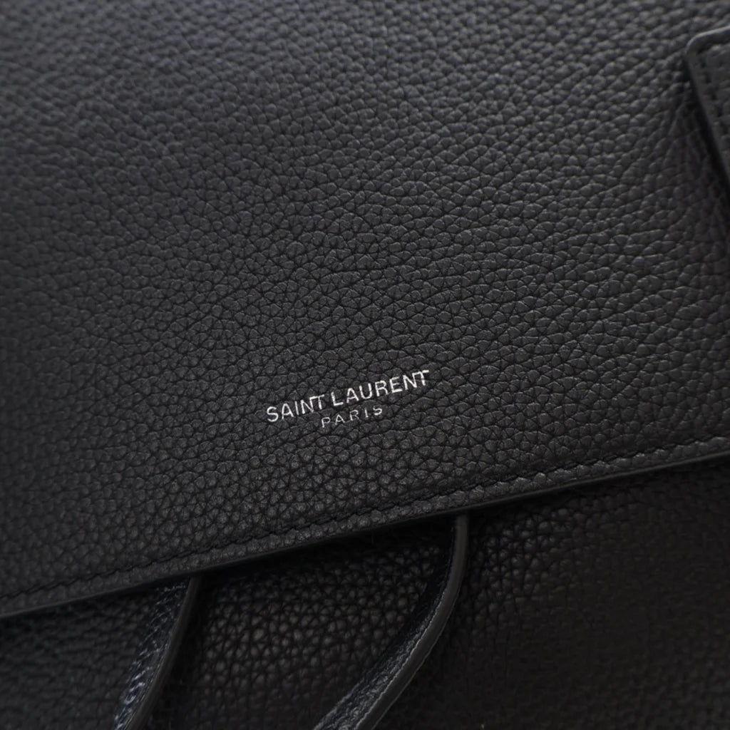Saint Laurent Leather Large Calfskin Sac De Jour Souple Backpack