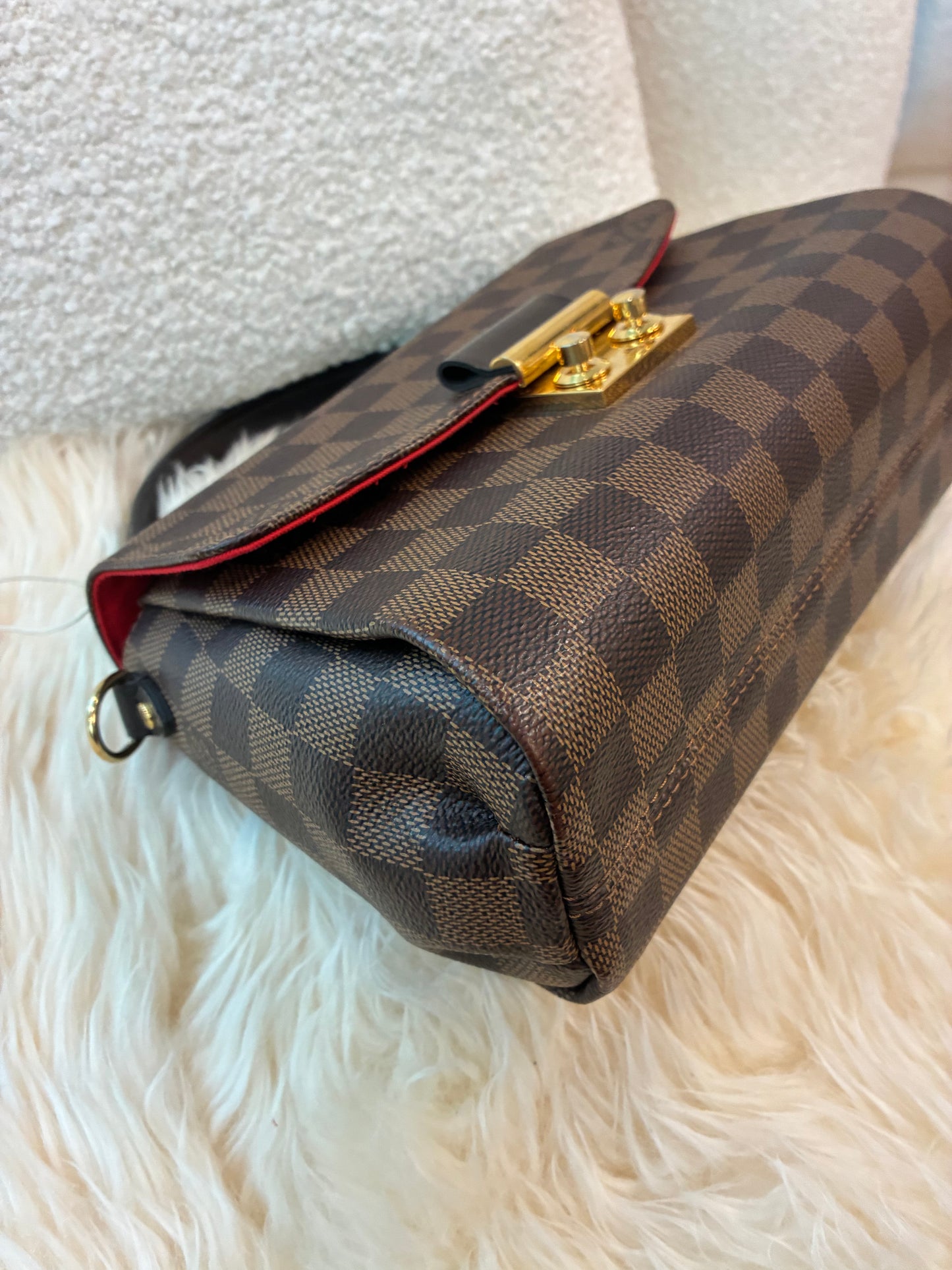LOUIS VUITTON DAMIER EBENE CROISETTE
