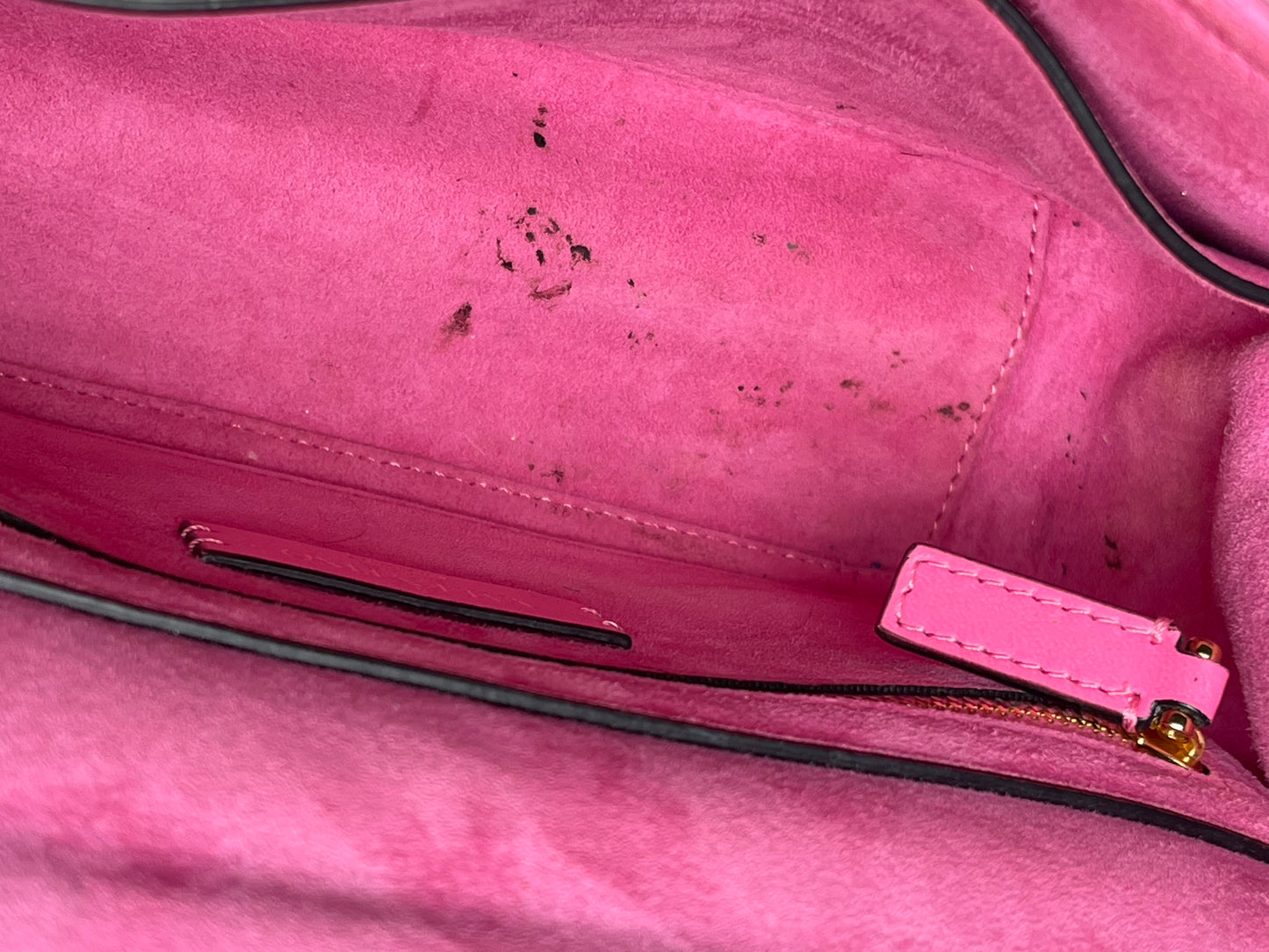 VALENTINO GARAVANI SHOULDER BAG PINK CRYSTAL ROMAN STUD