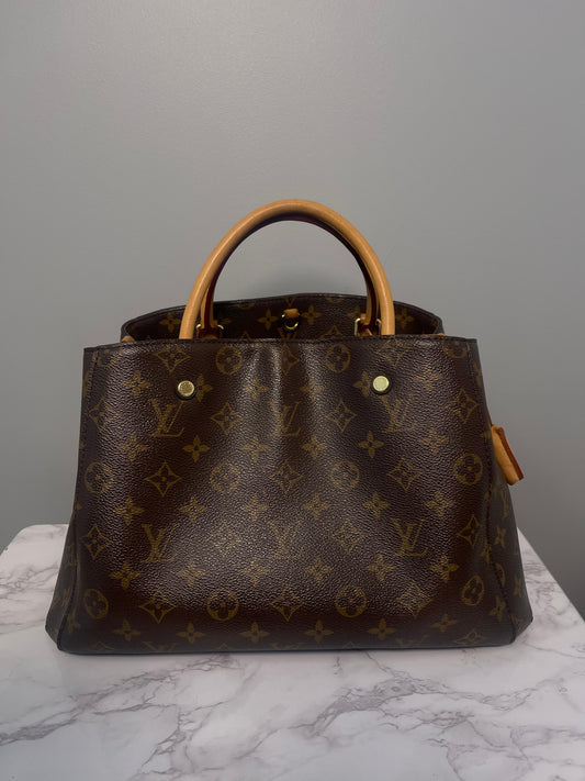 LOUIS VUITTON MM MONTAIGNE MONOGRAM