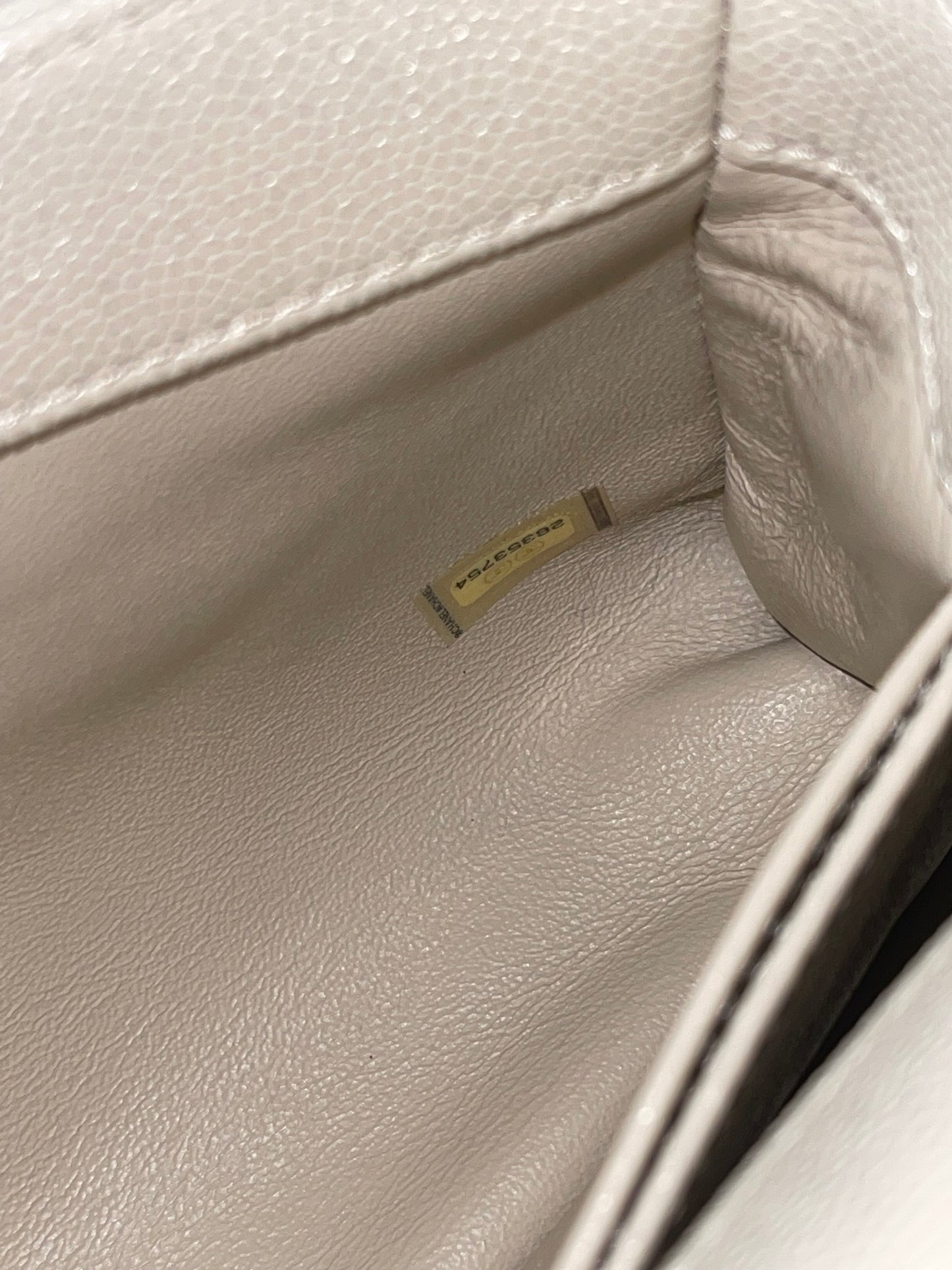SMALL GREY COCO CHANEL LIZARD TOP HANDLE CHEVRON BAG