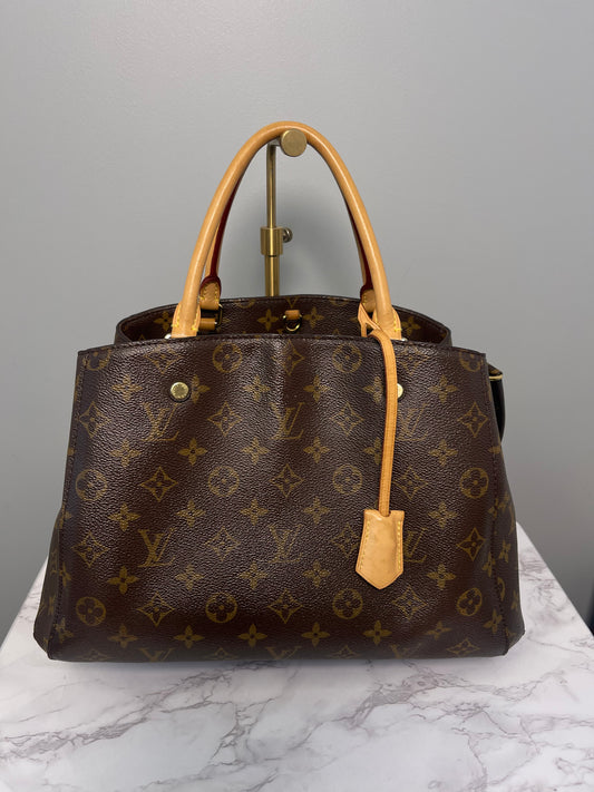 LOUIS VUITTON MM MONTAIGNE MONOGRAM