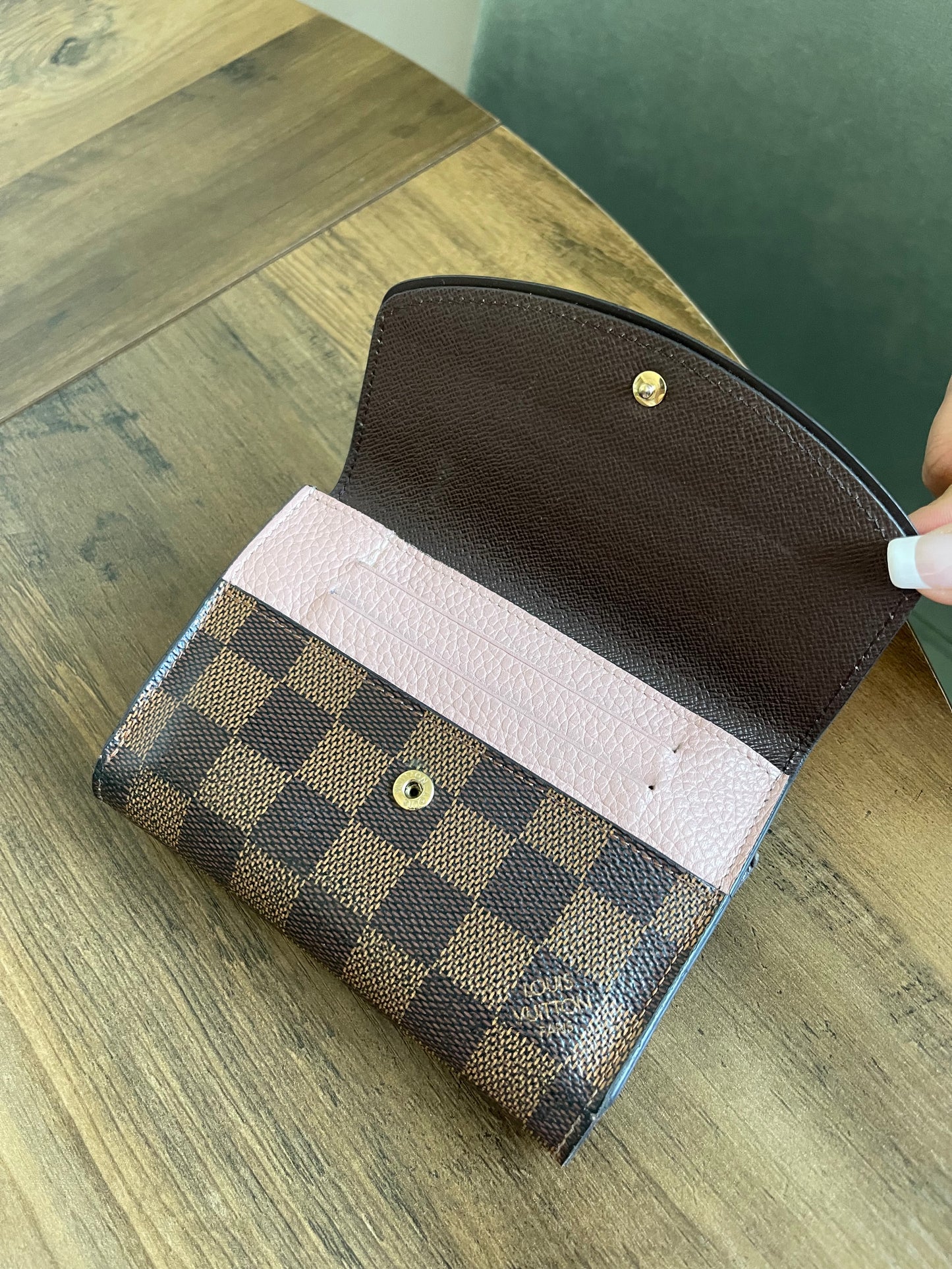 LOUIS VUITTON DAMIER EBENE WALLET