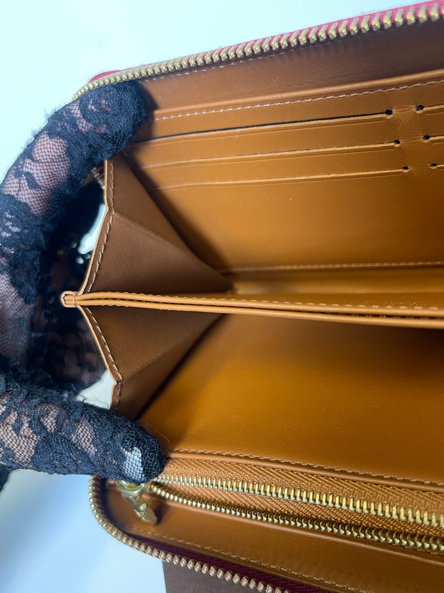 LOUIS VUITTON 1854 JACQUARD COLLECTION ZIPPY WALLET