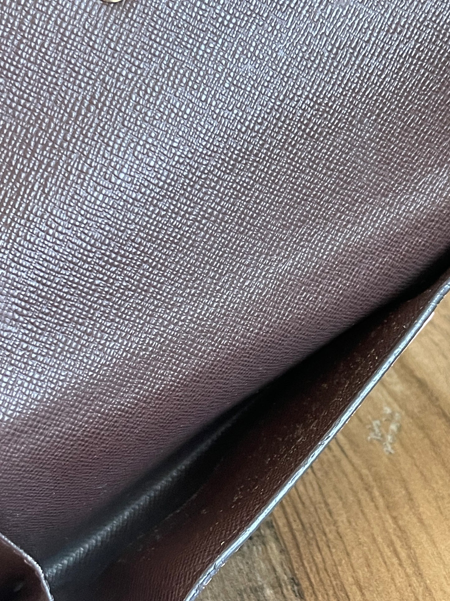 LOUIS VUITTON DAMIER EBENE WALLET