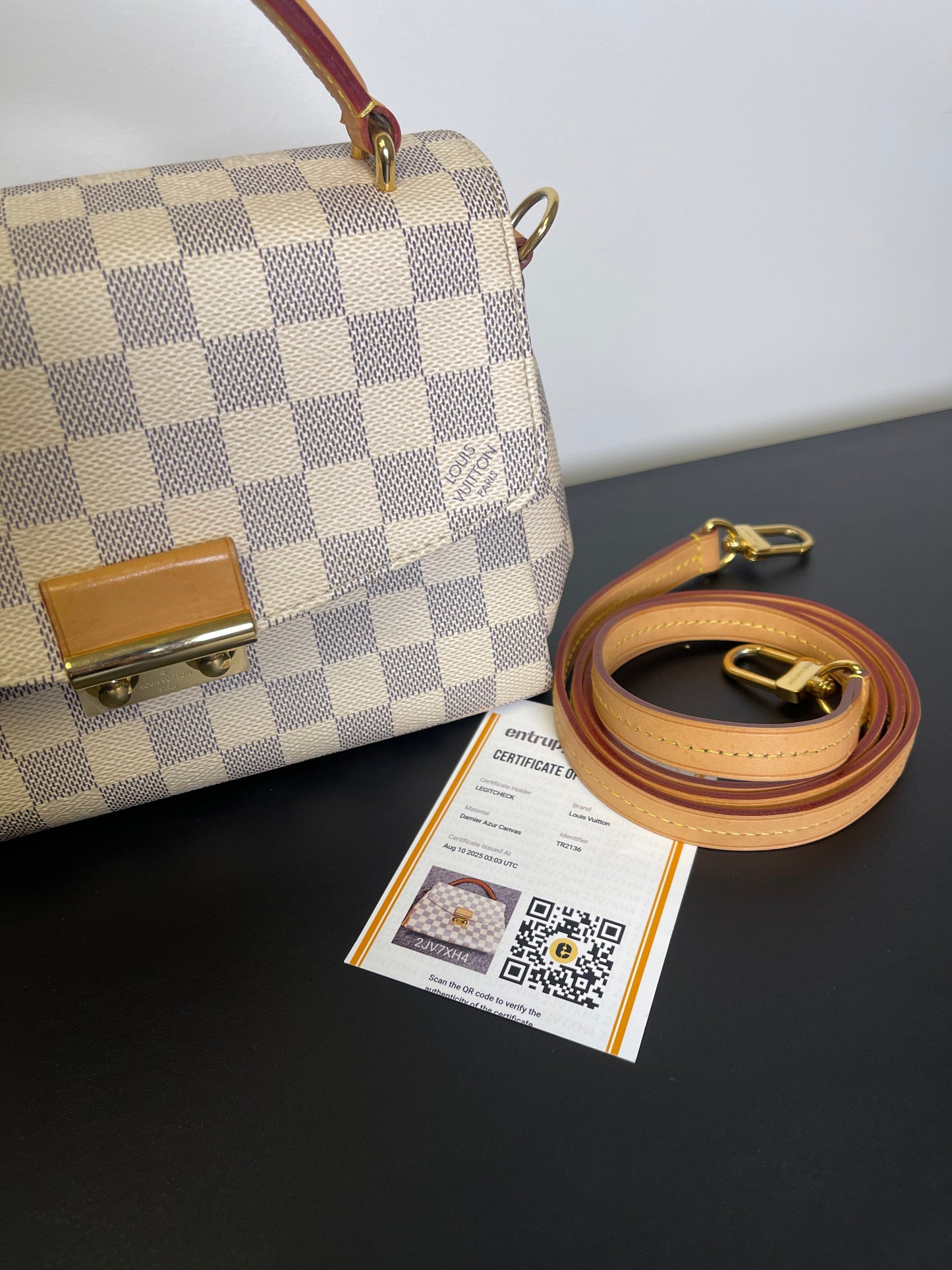 LOUIS VUITTON CROISETTE AZUR DAMIER (MORE PHOTOS COMING SOON!)